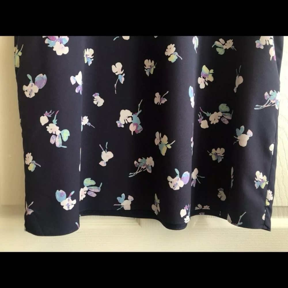 Caslon (Nordstrom) floral print shift dress spring summer sz XL - Picture 6 of 13